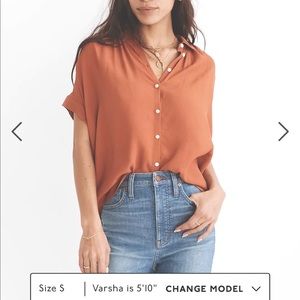 Madewell Central Drapey Shirt